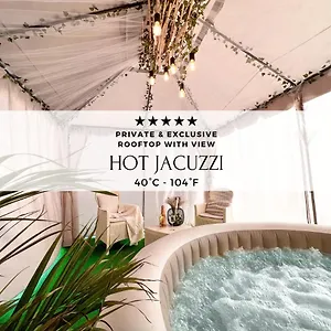 Colosseum House - Private Rooftop, Jacuzzi Hot Tub & View Apartment Rome